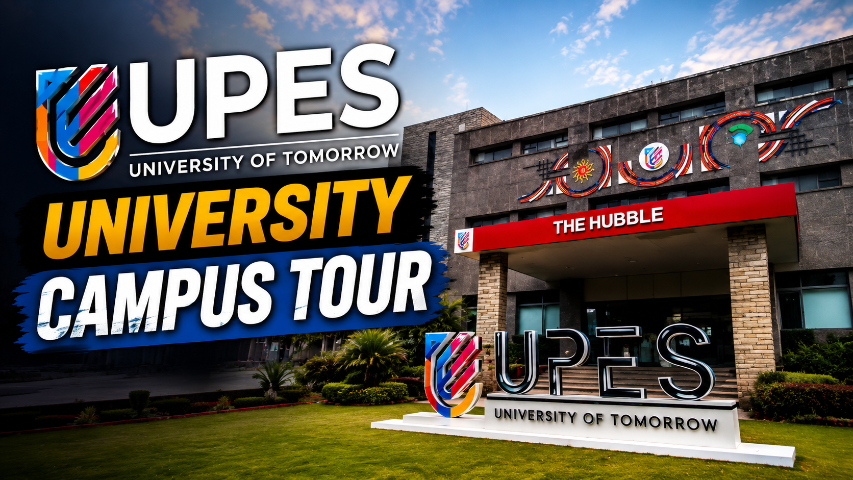 UPES Dehradun Campus Tour...😍 #UPES